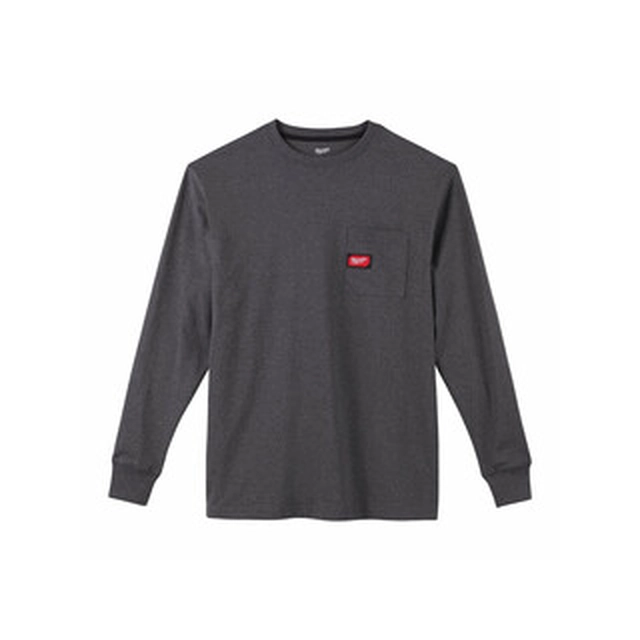 Milwaukee Long Sleeve T-Shirt L | Gray