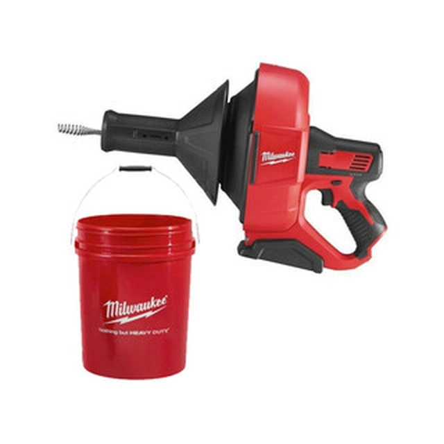 Milwaukee M12 BDC6-0 Akku-Entstopfungsgerät 12 V | 0 - 50 mm | 7,6 m | Kohlebürste | Ohne Akku und Ladegerät | Im Karton