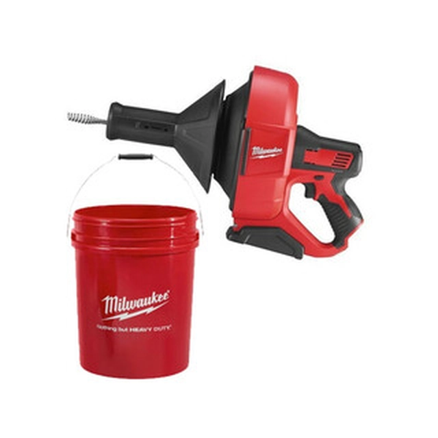 Milwaukee M12 BDC8-0 cordless unclog 12 V | 32 - 50 mm | 7,6 m | Carbon brush | Without battery and charger | In a cardboard box