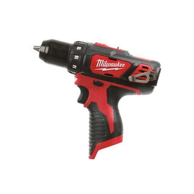 Milwaukee M12 BDD-0 cordless drill driver with chuck 12 V | 30 Nm | Carbon brush | Without battery and charger | In a cardboard box