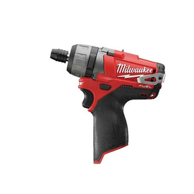 Milwaukee M12 CD-0 akumulátorový vŕtací skrutkovač s držiakom bitov 12 V | 37 Nm | Carbon Brushless | Bez batérie a nabíjačky | V kartónovej krabici