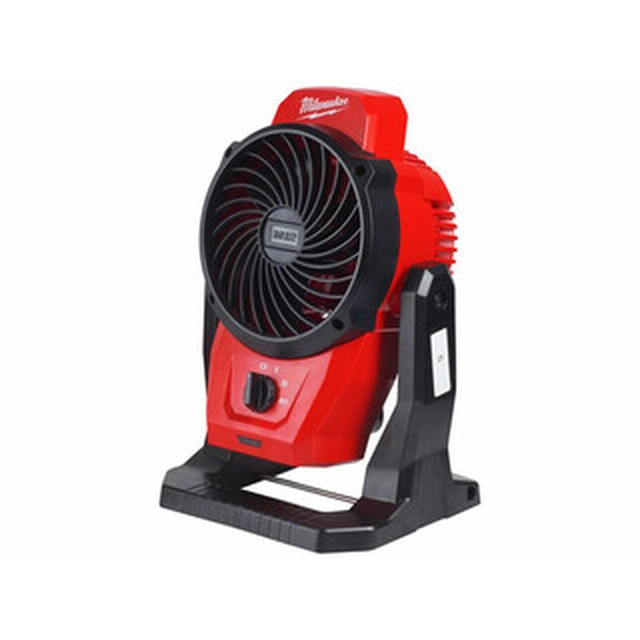 Milwaukee M12AF-0 akumulátorový ventilátor 12 V | Uhlíková kefa | Bez batérie a nabíjačky