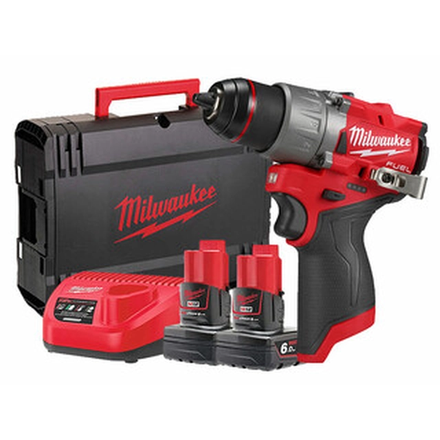 Milwaukee M12FDD2-602X akkus fúrócsavarozó tokmányos