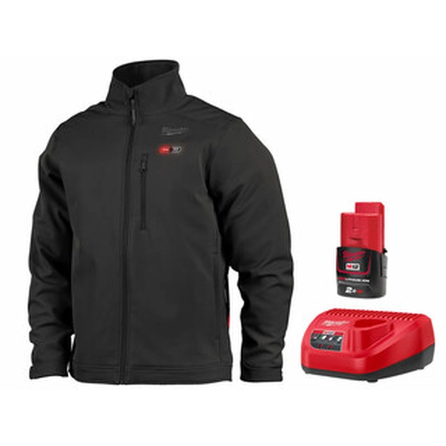 Milwaukee M12HJBL5-201(XXL) uppvärmd jacka 12 V | XXL | Svart