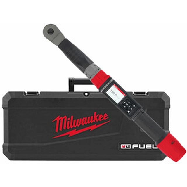 Milwaukee M12ONEFTR12-0C akumulátorový digitálny ručný momentový kľúč 12 V | 16,9 - 203,4 Nm | 1/2 palcov | Carbon Brushless | Bez batérie a nabíjačky