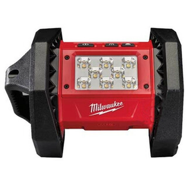 Milwaukee M18 AL-0 bärbar uppladdningsbar led-spotlight 18 V | 780 lumen/1500 lumen | Utan batteri och laddare | I en kartong