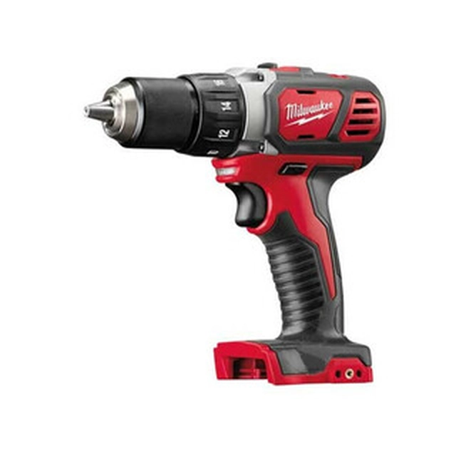 Milwaukee M18 BDD-0 cordless drill driver with chuck 18 V | 50 Nm | Carbon brush | Without battery and charger | In a cardboard box