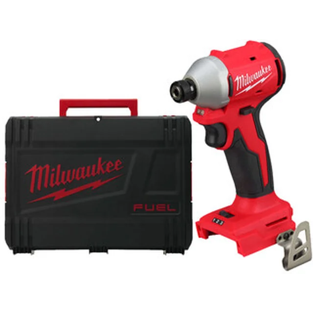 Milwaukee M18 BLIDR-0X cordless impact driver 18 V | 190 Nm | 1/4 bits | Carbon Brushless | Without battery and charger | In Heavy Duty case