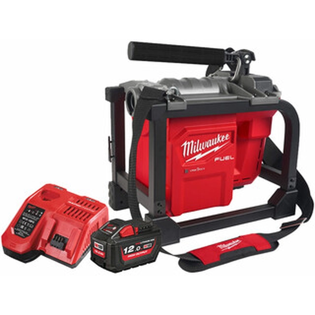 Milwaukee M18 FCSSM-121 bezprzewodowe odblokowanie 18 V | 32 - 160 mm | 46 m | Bezszczotkowy węglowy | 1 x 12 Ah akumulator + ładowarka | W kartonowym pudełku