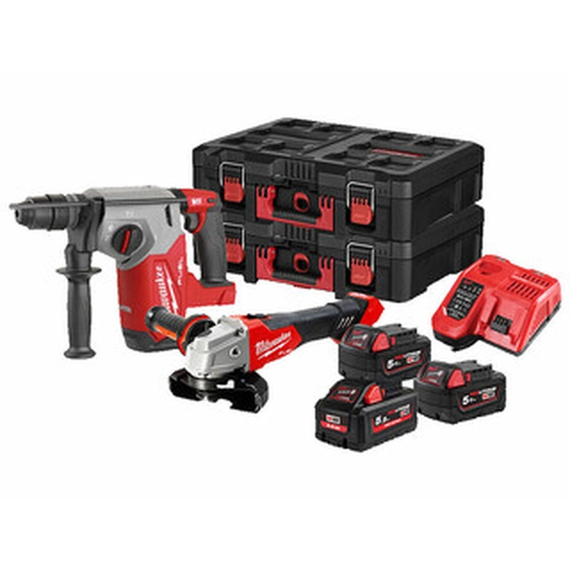 Milwaukee M18 FPP2AY-553P konepaketti