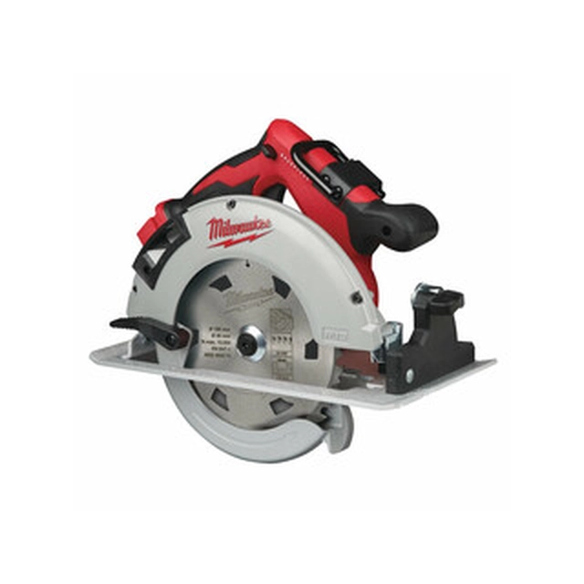 Milwaukee M18BLCS66-0 cordless circular saw 18 V | Circular saw blade 190 mm x 30 mm | Cutting max. 66 mm | Carbon Brushless | Without battery and charger | In a cardboard box