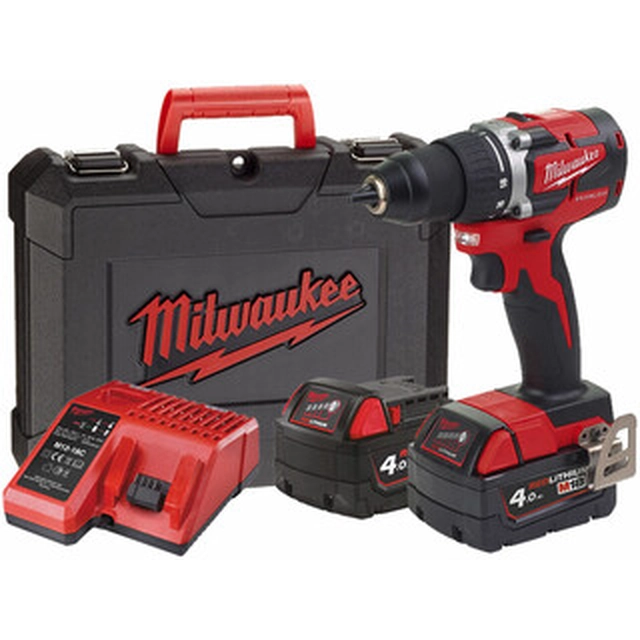 milwaukee M18CBLDD-402C furadeira sem fio com mandril