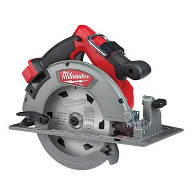 Milwaukee M18FCS66-0 cordless circular saw 18 V | Circular saw blade 190 mm x 30 mm | Cutting max. 66 mm | Carbon Brushless | Without battery and charger | In a cardboard box