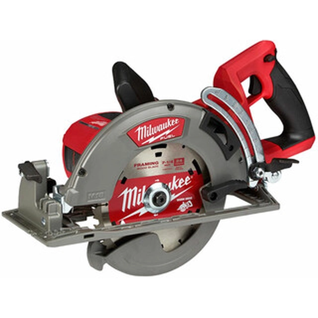 Milwaukee M18FCSRH66-0 cordless circular saw 18 V | Circular saw blade 190 mm x 30 mm | Cutting max. 66 mm | Carbon Brushless | Without battery and charger | In a cardboard box