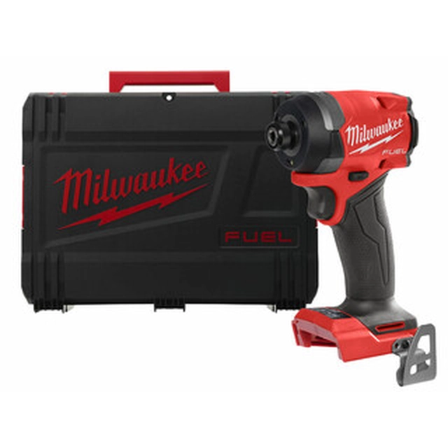 Milwaukee M18FID3-0X cordless impact driver with bit holder 18 V | 226 Nm | 1/4 bits | Carbon Brushless | Without battery and charger | In Heavy Duty case