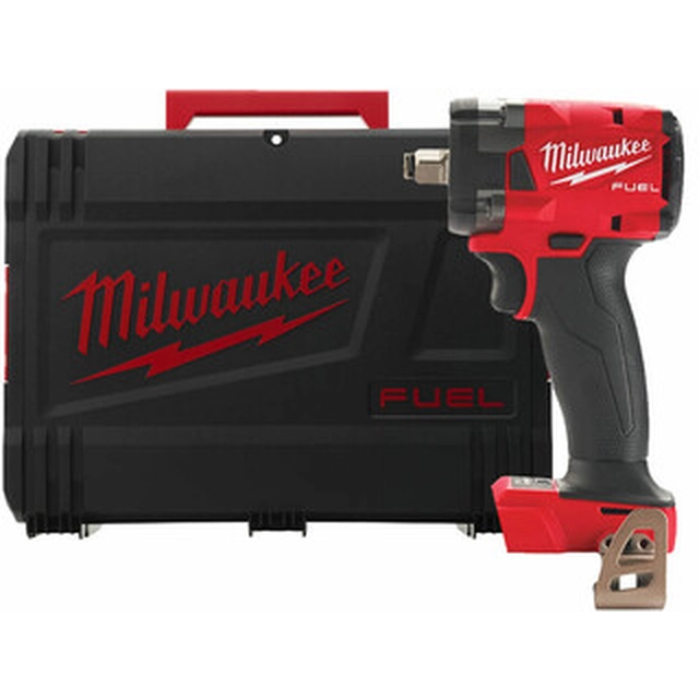 Milwaukee M18FIW2F12-0X cordless impact driver 18 V | 34 Nm/102 Nm/203 Nm/339 Nm | 1/2 inches | Carbon Brushless | Without battery and charger | In Heavy Duty case