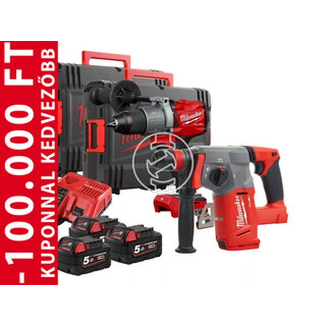 Milwaukee M18FPP2AC-503X masinapakett