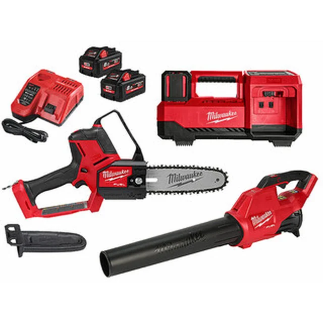 Milwaukee M18FPP2OP5-802 mašīnas iepakojums kartona kastē