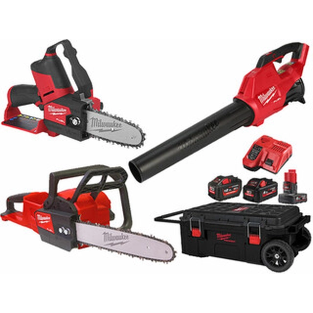 Milwaukee M18FPP3OPL5-823P mašīnas iepakojums Packout futrālī