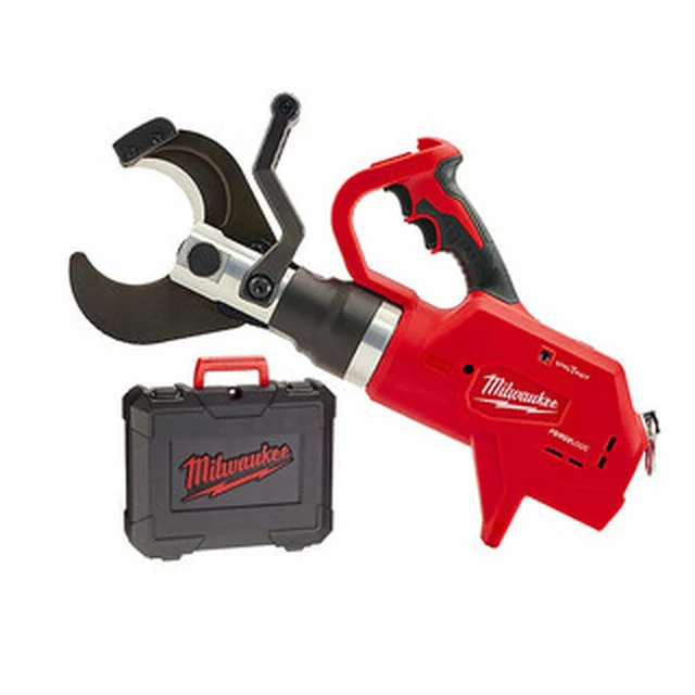 Milwaukee M18HCC75-0C cordless cable cutter 18 V | 75 mm | 77,8 kN | Carbon Brushless | Without battery and charger | In a suitcase