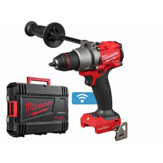 Milwaukee M18ONEDD3-0X cordless drill driver with chuck 18 V | 158 Nm | Carbon Brushless | Without battery and charger | In Heavy Duty case