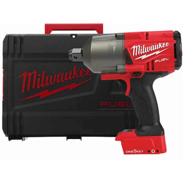 Milwaukee M18ONEFHIWF12-0X cordless impact driver 18 V | 130 Nm/400 Nm/1356 Nm | 1/2 inches | Carbon Brushless | Without battery and charger | In Heavy Duty case