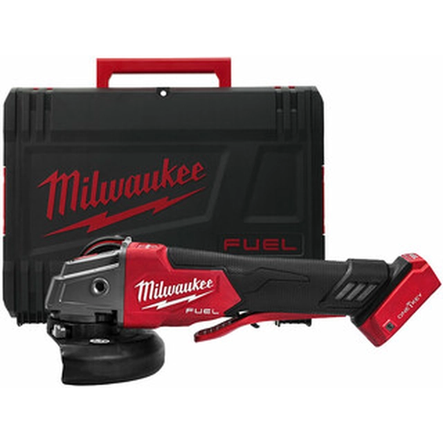 Milwaukee M18ONEFSAG125XPDB-0X akumulátorová uhlová brúska 18 V | 125 mm | 8500 RPM | Carbon Brushless | Bez batérie a nabíjačky | V prípade Heavy Duty