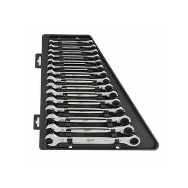 Milwaukee MAX BITE 15 part star wrench set metric