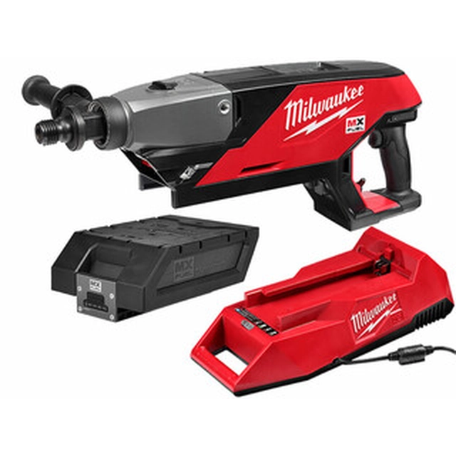 Milwaukee MXFDCD150-601C taladro diamantado inalámbrico 72 V | En hormigón 152 mm | / | Sin escobillas de carbón | Batería 1 x 6 Ah + cargador | en una maleta