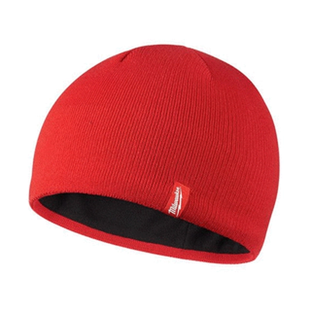 Milwaukee red knit cap