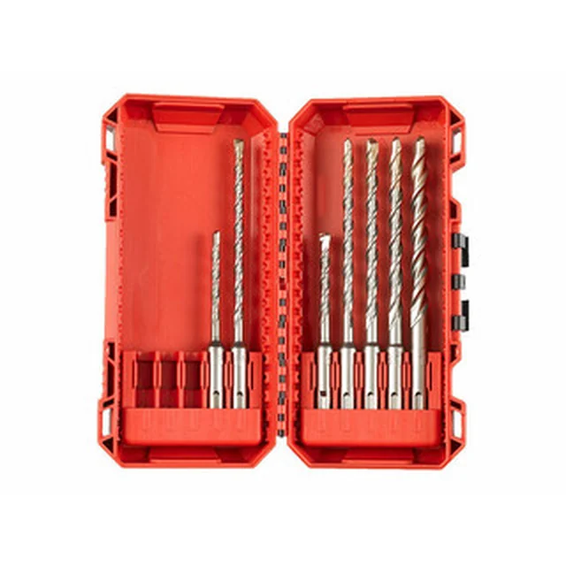 Milwaukee SDS-Plus drill bit set 110 mm/160 mm | SDS-Plus | 7 pcs