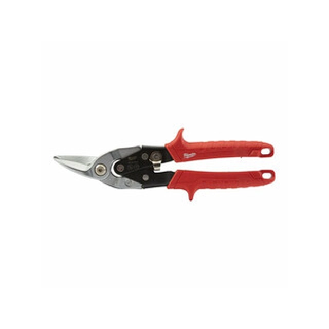 Milwaukee Small Radius Left Cutting Scissors (Red)