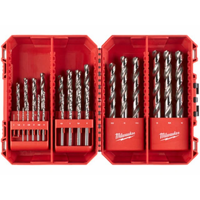 Milwaukee Thunderweb hSS-G metal drill set DIN 338 25 pcs