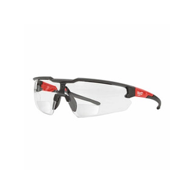 Milwaukee water clear bifocal +1 safety glasses