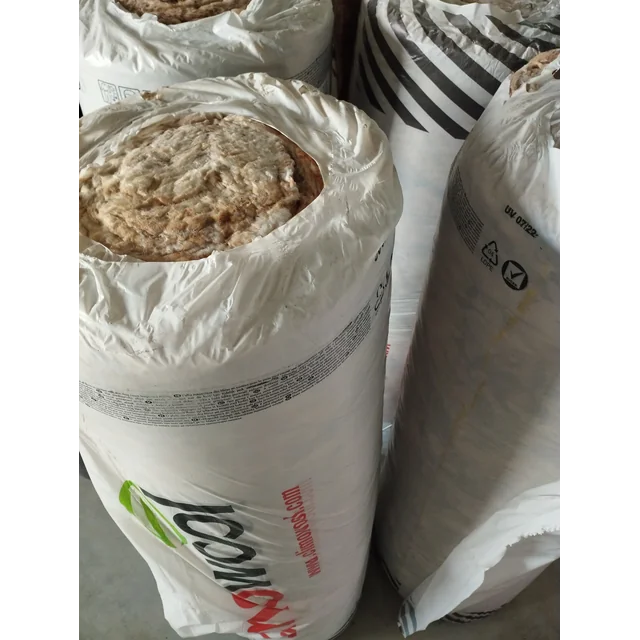 Mineral wool on a roll