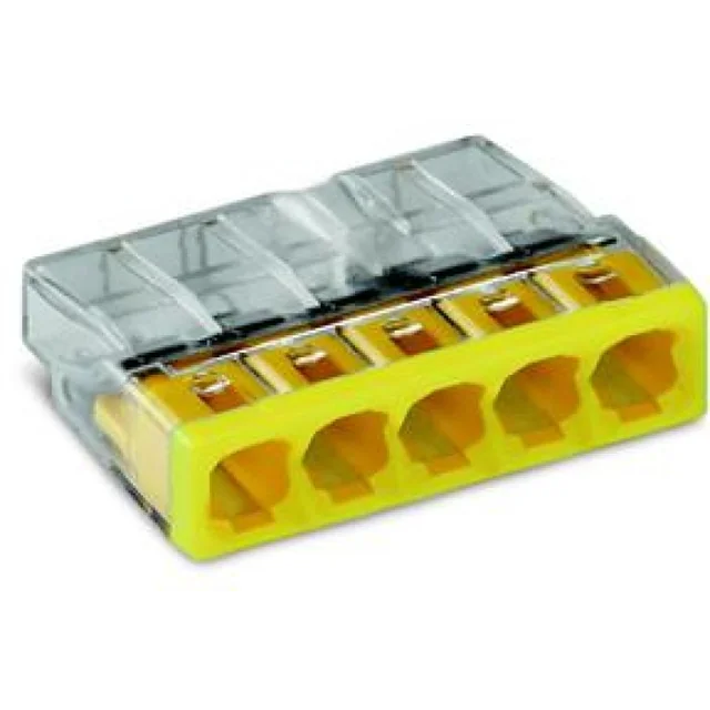 Mini connector 5x2,5 yellow 2273-205 WAGO