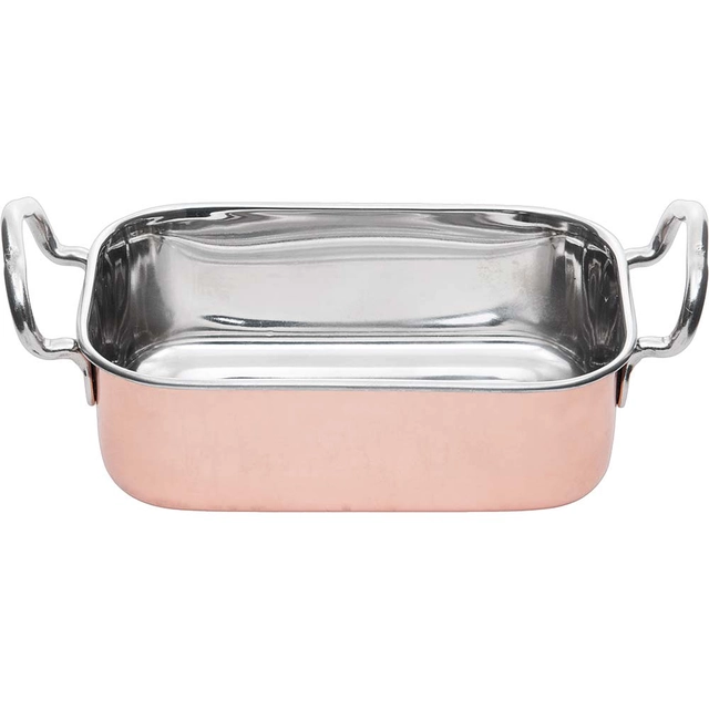 Mini copper roasting pan 145x95 mm