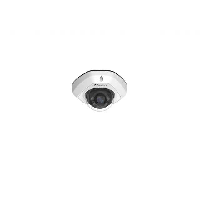 Mini Dome IP megfigyelő kamera 8 Megapixeles objektív 2.8mm PoE Milesight technológia MS-C8173-PD