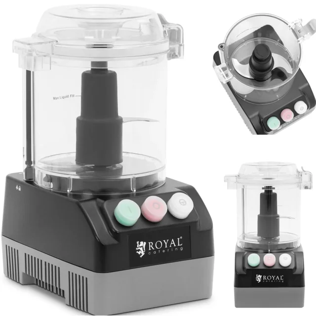 Mini food processor for chopping 3 l 600 W