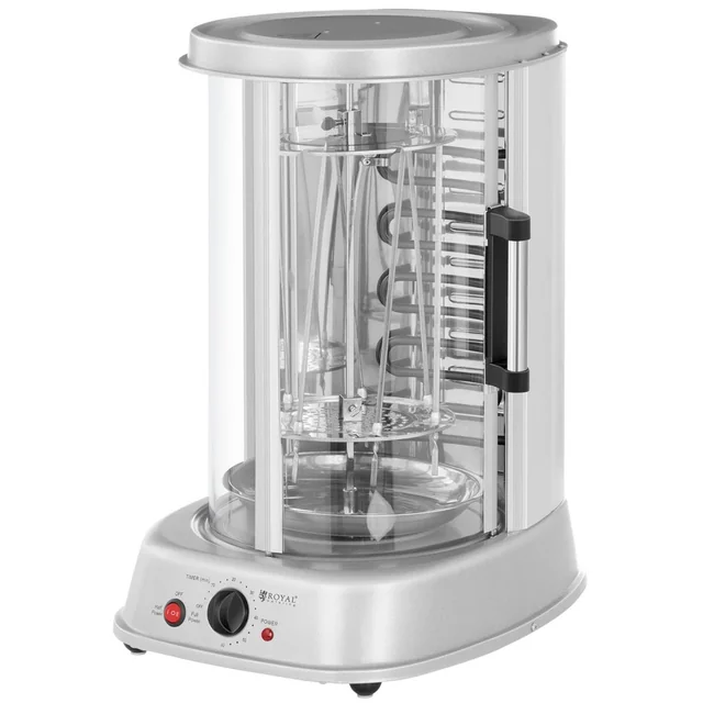 MINI grătar toaster pentru kebab gyros legume vertical 3w1 1800W Royal Catering RCGV-1800-1