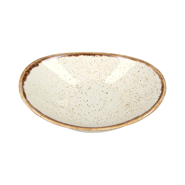 Mini oval dish Sand 110 mm