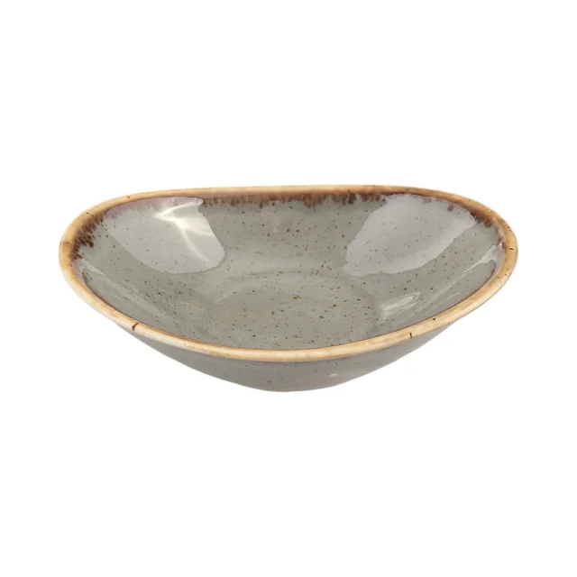 Mini oval dish Stone 110 mm