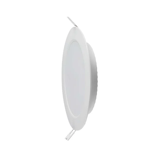 Mini panneaux LED - Série encastrée rétroéclairée - Rond - Samsung - IP20 - Blanc - 24 Watts - 2640 Lumens - 4000K - 5 Années