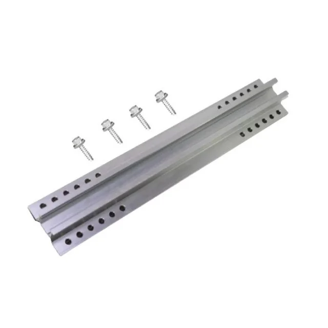 Mini rail 385mm – pinces pour panneaux solaires photovoltaïques