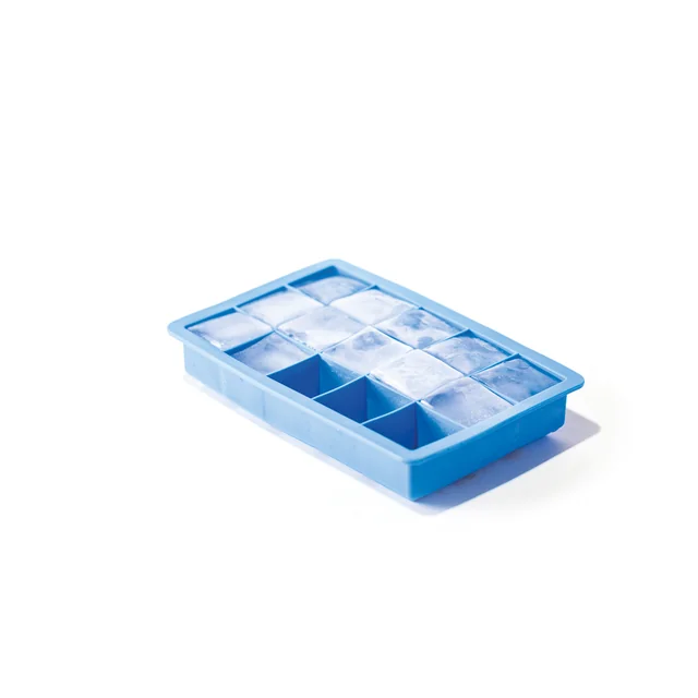 Mini silicone ice cube tray, Bar up, 6x 3x3 cm, 190x120x(H)35mm