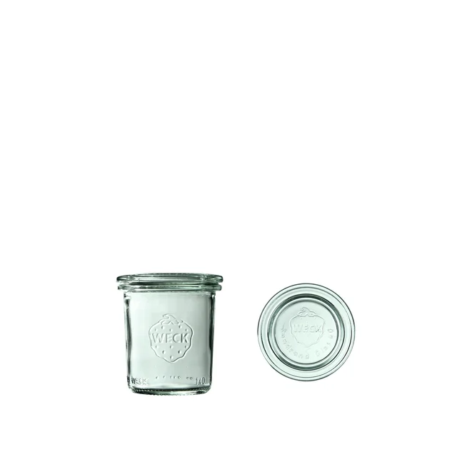 Mini-Sturz jar 140 ml with lid - pack 12 pcs