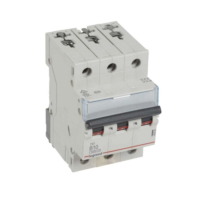 Miniature circuit breaker Legrand 403400 3P B 10A 6kA AC S303 TX3