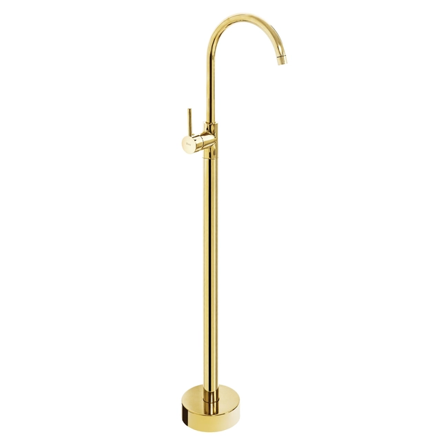 Miscelatore lavabo da terra Rea Lungo Ortis Golden