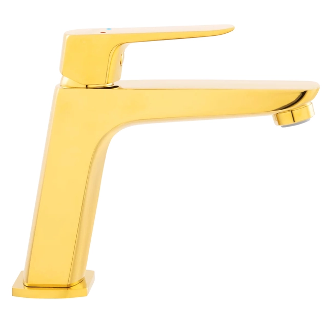 Miscelatore lavabo Ferro Vitto Verdeline, oro