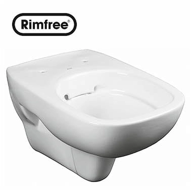 Miska wisząca WC Koło Style Rimfree (bezkołnierzowa) z powłoką reflex